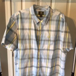 SHORT SLEEVE TIMBERLAND BUTTON DOWN SHIRT XXL
